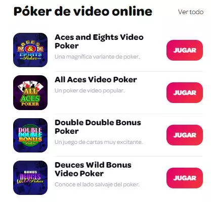 Mejores casinos online